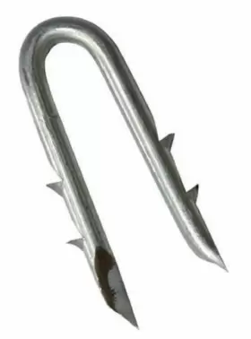 461867 HILLMAN Fas Tite Galvanized Double Barbed Staple Gauge