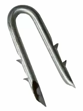 461870 HILLMAN Fas Tite Galvanized Barbed Fence Staple Gauge
