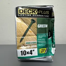 48409 HILLMAN Deck Wood Screws Box