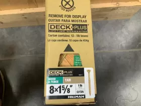 48411 HILLMAN Deck Wood Fence