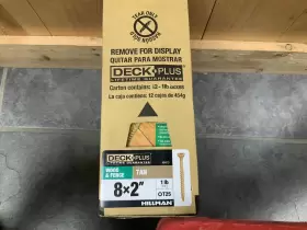 48413 HILLMAN Deck Wood Fence