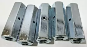 491463 HILLMAN Coupling Nuts Steel Zinc