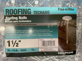 461470 HILLMAN FASTENERS Electro Galvanized Roofing Nails