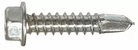 47227 HILLMAN FASTENERS Sheet Drilling Screws Hex Head Zinc