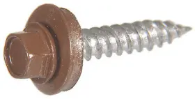 47736 HILLMAN FASTENERS Sheet Piercing Screws Hex Head Coat