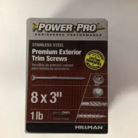 48642 HILLMAN FASTENERS Power Pro Steel Star Drive Screws