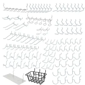 53108 HILTEX Peg Board Hooks Set Pegboard Ho