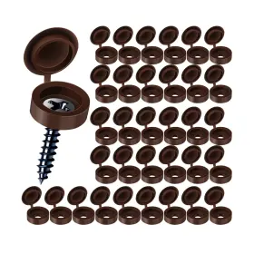 HNX039 HNYYZL Hinged Screw Covers Snap Washer Caps