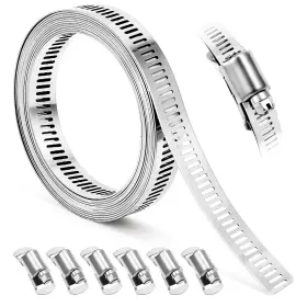 US002-HC8.5 HOMANU Hose Clamps Strap Fasteners Stee