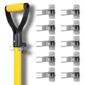 REF97749 HORUSDY Pack Spring Clips Wall Mount Snap Closed