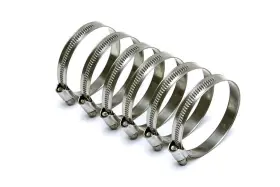 EMSC-50-70X6 HPS Steel Embossed Hose Clamps Effective