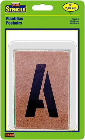 ST-3 HY-KO Letter Stencils