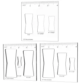 BIT06 INBOVOGA Router Templates Woodworking