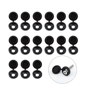 B083LWQMFS INCREWAY Screw Covers Hinged Caps Dust Washers