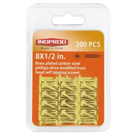 744759467058 INDPROD Indorod Truss Head Phillips Wood Screw