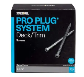 PXDCBT10275 STAR Pro Plug Screws Epoxy Drive