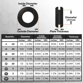 789398417057 INSTALLGEAR Rubber Grommet Kit #2