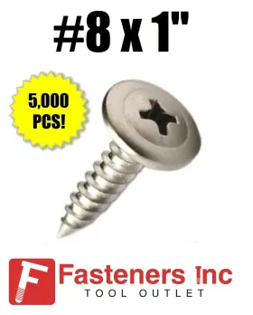 88MZ INTERCORP Sharp Point Truss Head Lath Screw