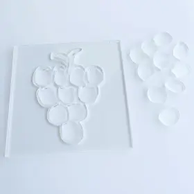 RB-RT25 IPAAKBAND Grapes Router Template Acrylic Woodworking