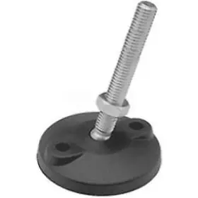 8T4WP1 J.W. WINCO Leveling Mount Lag Bolt Stud Base