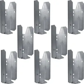 2-4-FENCE JAKE SALES Bracket Wood Rail Dimensional Lumber