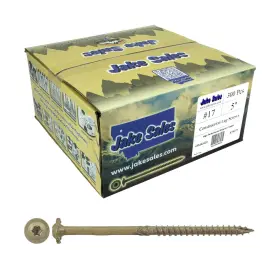840129206439 JAKE SALES Construction Lag Screw Exterior Torx