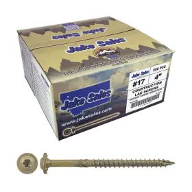 840129206446 JAKE SALES Construction Lag Screw Exterior Torx