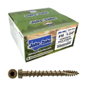 840129214137 JAKE SALES Decking Screws Exterior Coated Treate