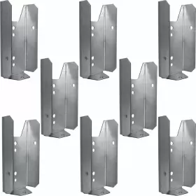 840129216087 JAKE SALES Wood Fence Rail Bracket Dimensional