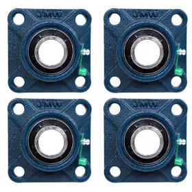 PB-UCF201-8-4PCS JEREMYWELL Pillow Block Bearing Pack Flan