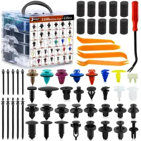 JNZTKK1215 JOONZOIE Car Push Retainer Clips Rivets Matel