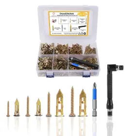 JY019 JYPHORIXAL Drilling Drywall Anchors Screws Zinc Kit