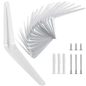 785912325778 KEILEOHO Pack Shelf Brackets Wall Corner