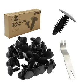 605832700762 KIMING Push Rivets Bumper Fastener Fender Clips
