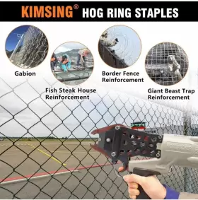 AC50 KIMSING Gauge Ring Staples Gabions Box Crown #2