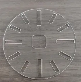 SZC1001 KINGRIA Calibre Clock Template Handle Router