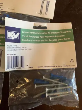 029274003814 KNAPE VOGT Screws Anchors Standards #3