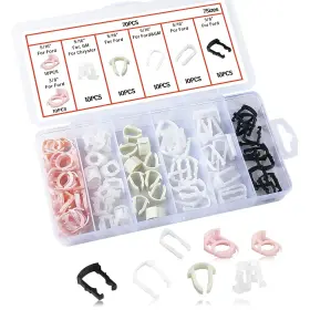 KLGGDJ-MC70 KOILUVGO Car Fuel Line Clips Connector Injector