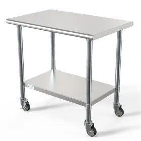 810019863028 KOOLMORE Steel Table Wheels Restaurant #2