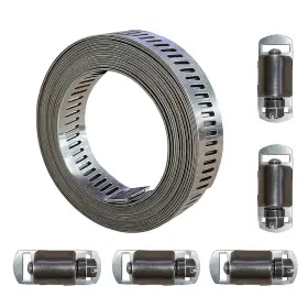 KPFILEH-KFL-065 KPFILEH Hose Clamps Steel Fuel Line Adj Kit