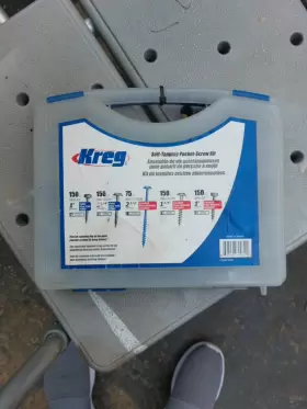 SK03 KREG Tapping Pocket Screw Kit