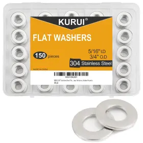 SS51634 KURUI Steel Flat Washers Screws