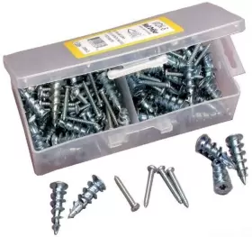 368547933671 L.H. DOTTIE Wall Driller Screw Anchor Zinc Kit
