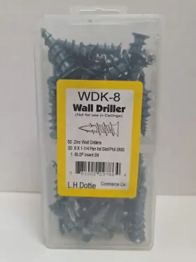 WDK-8 L.H. DOTTIE Wall Drillers Pan Bit