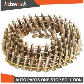 TL23812Q LABWORK Round Head Roof Nails Galvanized Pack Coils #2