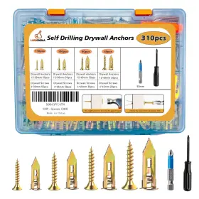 SCREWS310 LAIMIGASALA Drilling Drywall Anchors Screws Expans