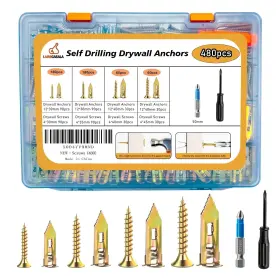 SCREWS480 LAIMIGASALA Drilling Drywall Anchors Screws Expans