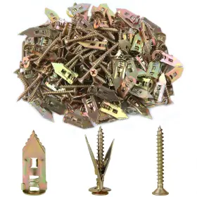 17GD1988-FBA LEONTOOL Drywall Drilling Anchors Screws Zinc