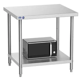 P723314232881 LETEUKE Steel Table Nsf Undershelf