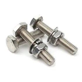 FS-93-H LEVANCO Steel Hex Head Screws Bolts Nuts Flat Lock